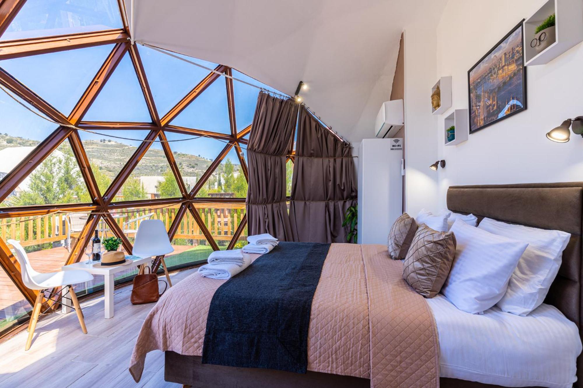 Amazing Cyprus Glamping Domes - Glamping Cyprus Hotel Paphos Luaran gambar